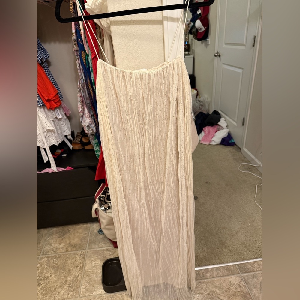H&M sparkly maxi dress